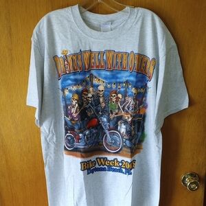 Vintage Bike Week XL Motorcycle T Shirt. Daytona Beach, FL 2008